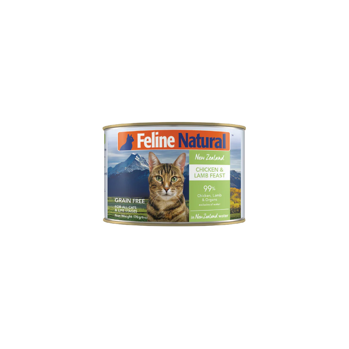 Feline Natural Canned Chicken & Lamb Feast