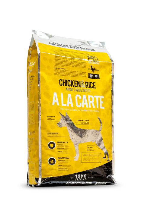 A LA Carte Adult Med/Lge Breed Chicken & Rice