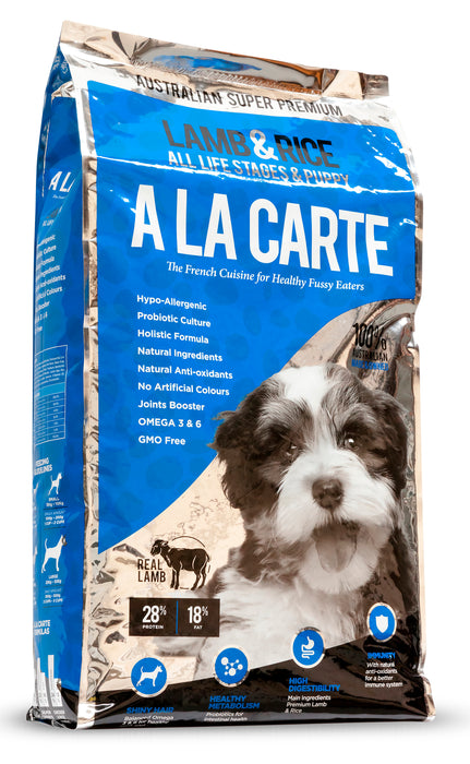 A LA Carte Puppy and All Life Stages - Lamb & Rice