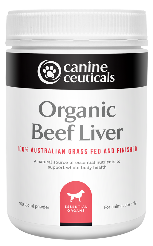 CanineCeuticals Organic Beef Liver 150g