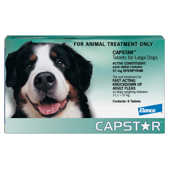 Capstar Medium and Large Dogs Over 11kg - 6 Pack