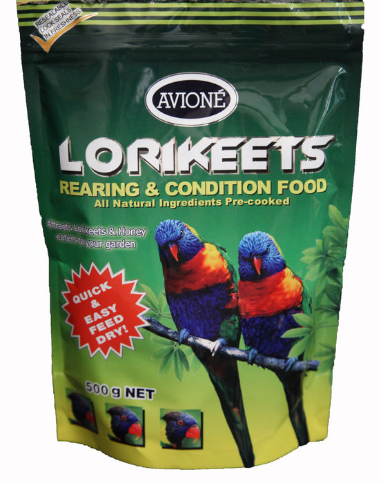 Lorikeets Dry Food - Rearing and Conditioning