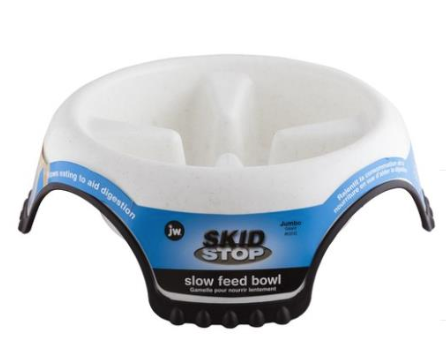 Skid Stop Slow Feed Bowl
