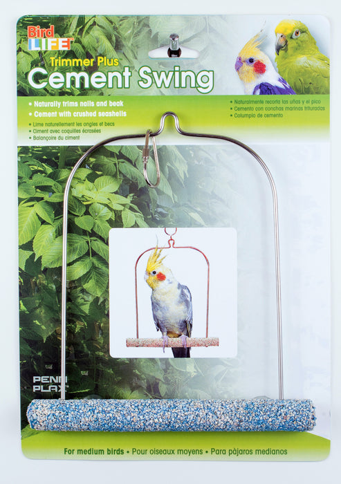 Cement Swing with Wire Frame