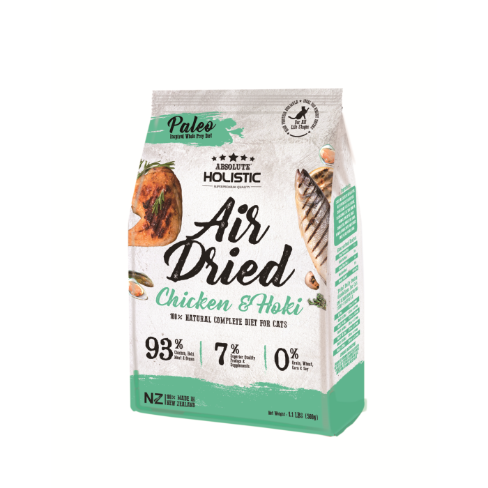 AbsoluteHolisticAirDriedChicken_HokiforCats500g