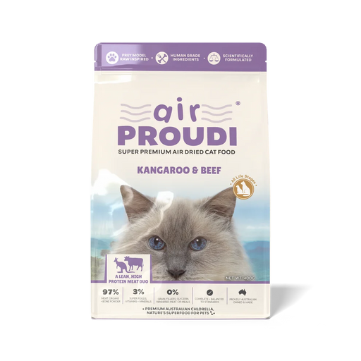 Air Proudi Premium Air Dried for Cats Kangaroo_Beef_400g_1kg