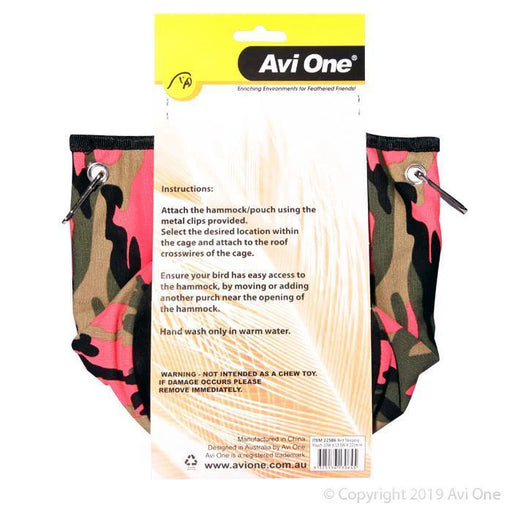 Avi_One_Bird_Hammock_Sleeping_Pouch_Instructions