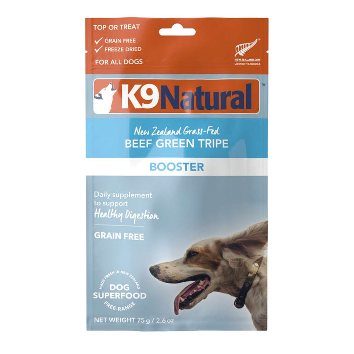 K9 Natural Beef Green Tripe Freeze-Dried Booster