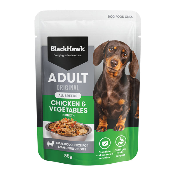 BlackHawk Adult Dog - Chicken & Vegetables 85g (Box of 12)