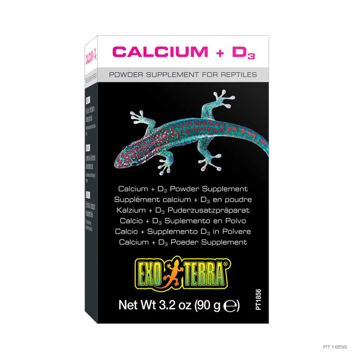 Exo Terra Calcium + D3 Powder