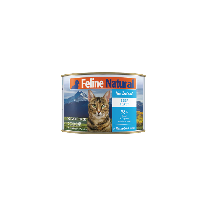Feline Natural Canned Beef Feast