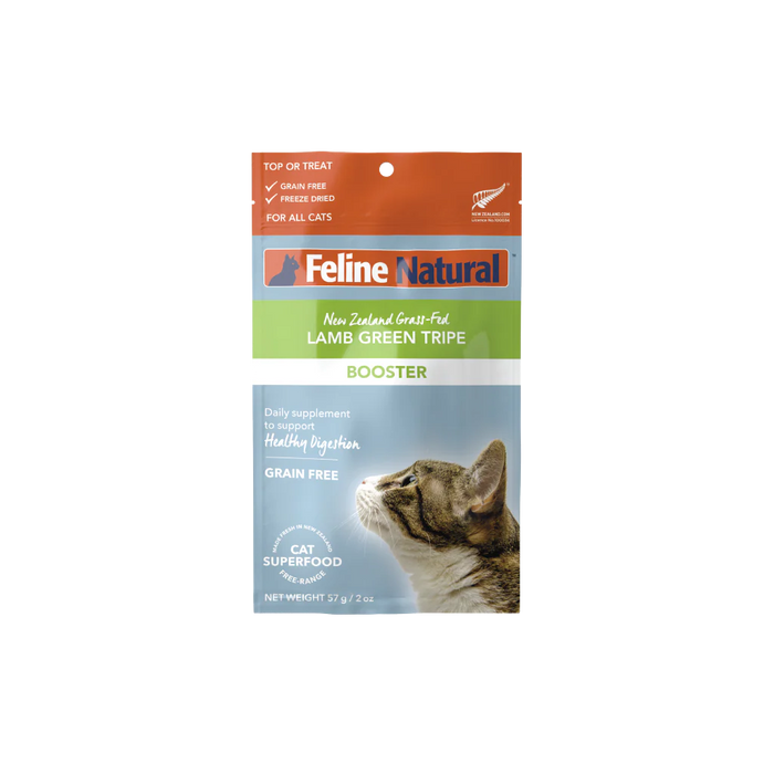 FelineNaturalFreezeDriedLambGreenTripeTopper57g