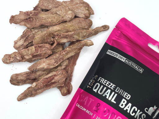 FreezeDriedQuailBack80gDogs_Cats