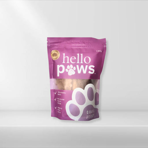 HelloPawsQuailJerky180g