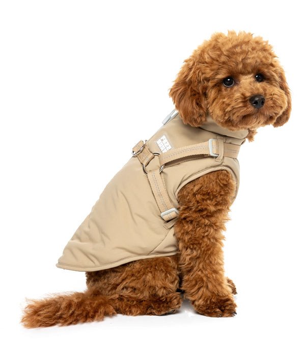Horizon_Jacket_Taupe_Dog_Coat_pic
