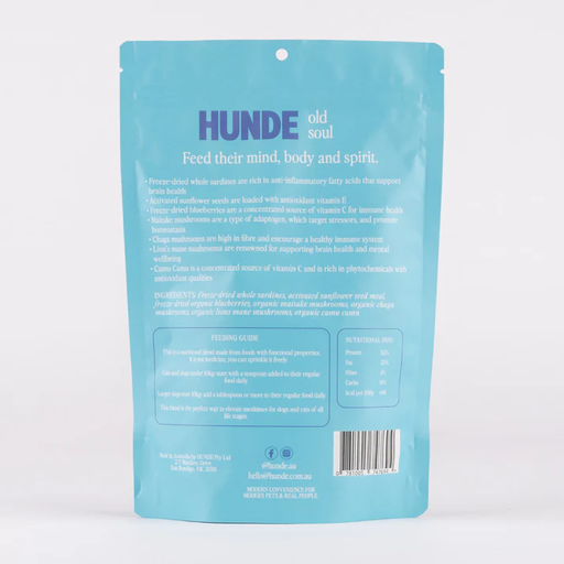 HundeOldSoul250gbackofpack
