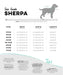 Huskimo_Sherpa_Dog_Coat_Size Guide