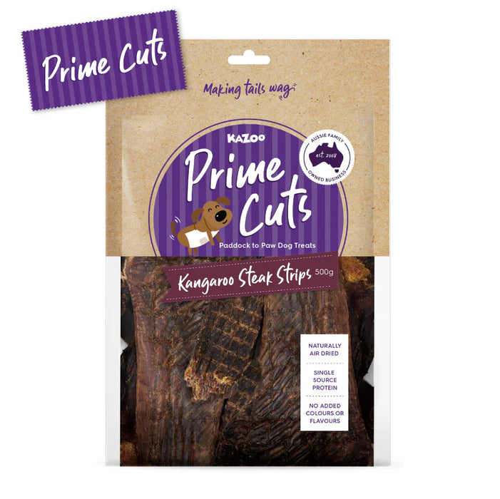 Kazoo Prime Cuts Kangaroo Steak Strips