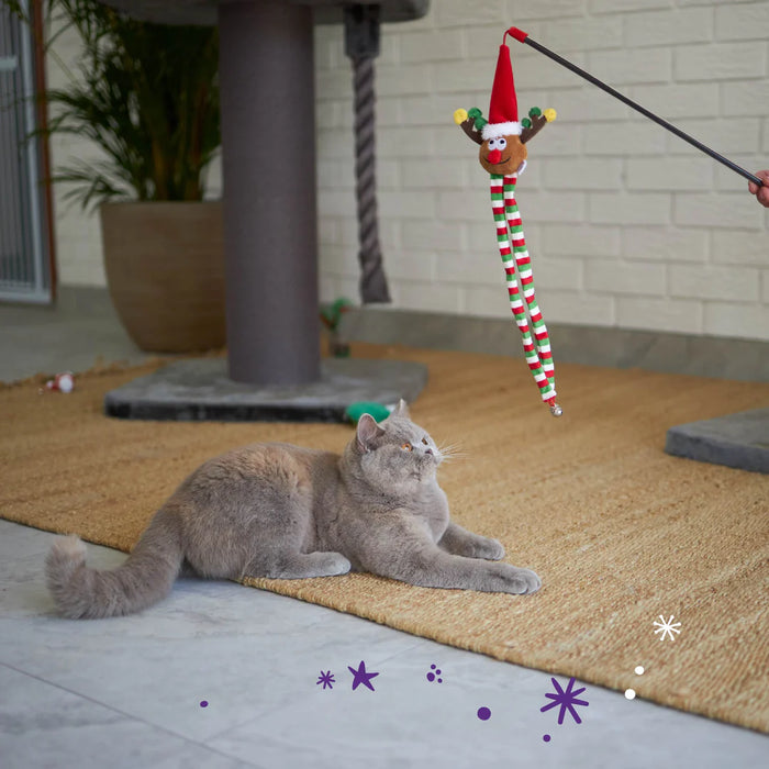 Kazoo Kitty Christmas Rudolph Wand / Teaser