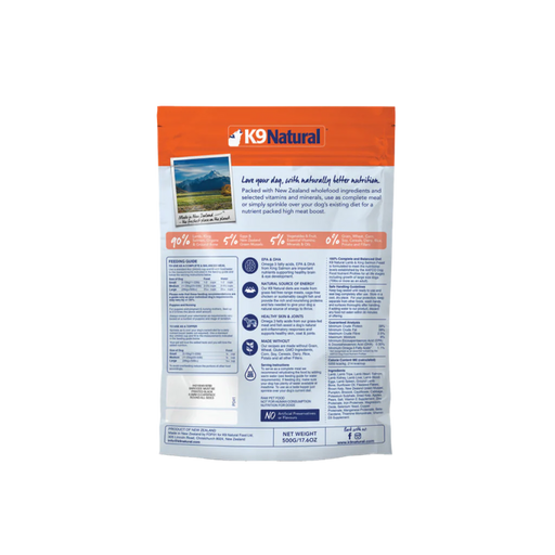 K9 Natural Freeze-Dried Lamb & King Salmon Feast
