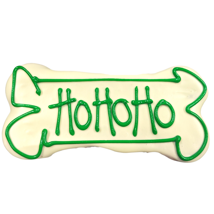 Christmas HoHoHo Dog Bone Treat Large - 1 Pack