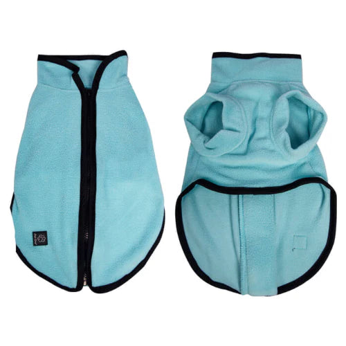 Pet_One_DOG_Jumpsuit_Fleece_Zip_Up_Light_Blue