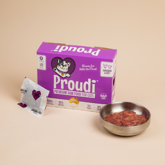 Proudi Cat Kangaroo & Beef