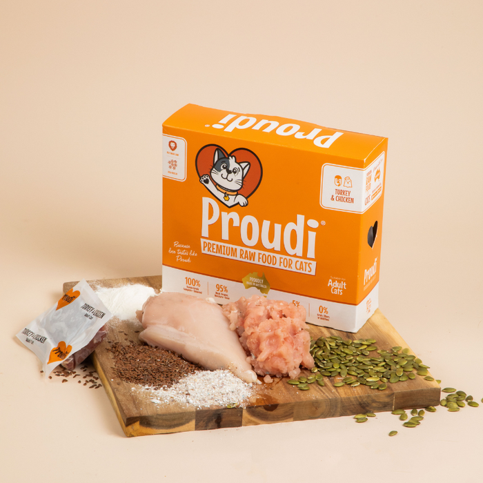 Proudi Cat Turkey & Chicken