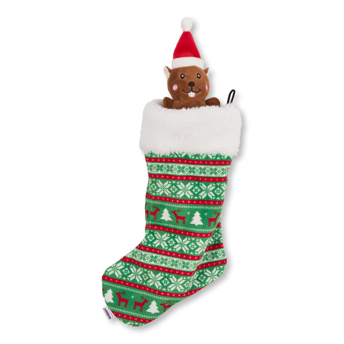 Seasonal Squirrel Stocking Trio