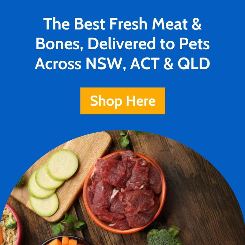The best fresh meat & bones, delivered to pets across NSW, ACT & QLD
