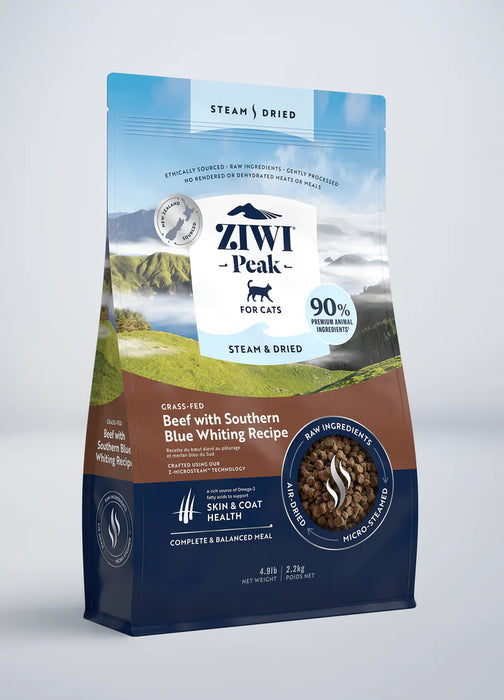 ZIWI-Peak-Steam-Dried_Beef_Southern_Blue_Whiting_Cat_2.2kg