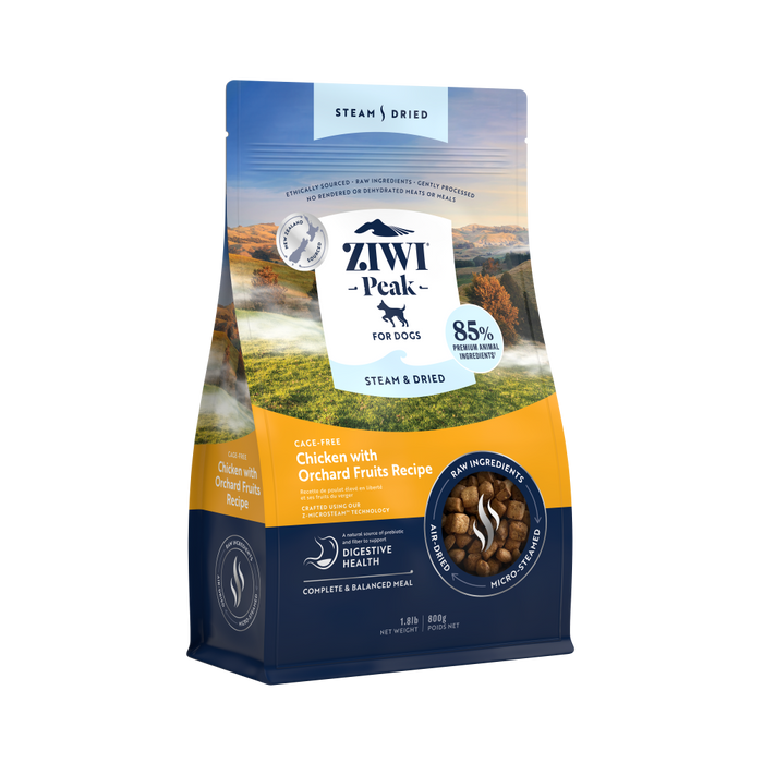 Ziwi Peak Steam & Dried Chicken with Orchard Fruits