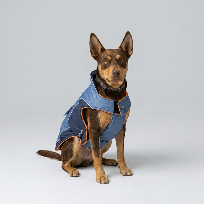 Huskimo Sherpa Dog Coat - Midnight Blue
