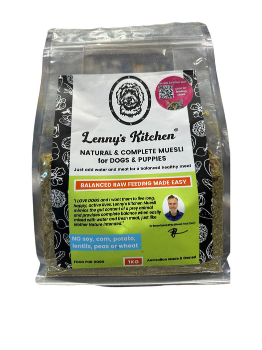 Lenny's Kitchen Natural & Complete Muesli for Dogs & Puppies