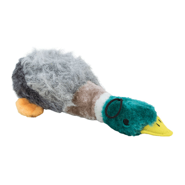 Cuddles Squeaky Plush Mallard Duck Dog Toy