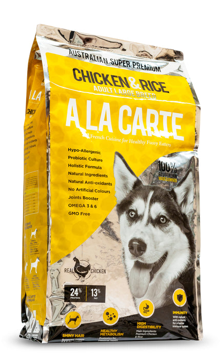 A LA Carte Adult Med/Lge Breed Chicken & Rice