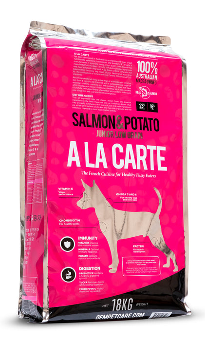 A LA Carte Junior Active Low Grain Salmon & Potato