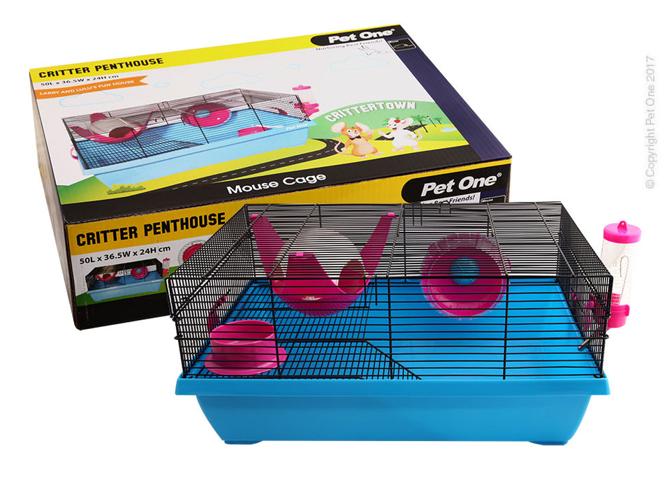 Critter Penthouse Mouse Cage