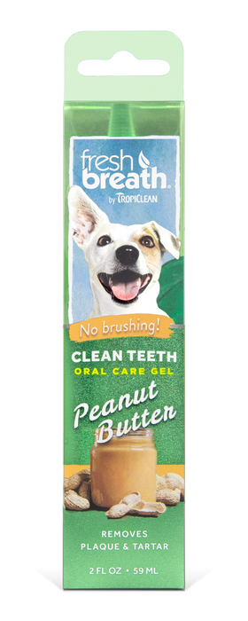 Clean Teeth Oral Care Gel with Peanut Butter