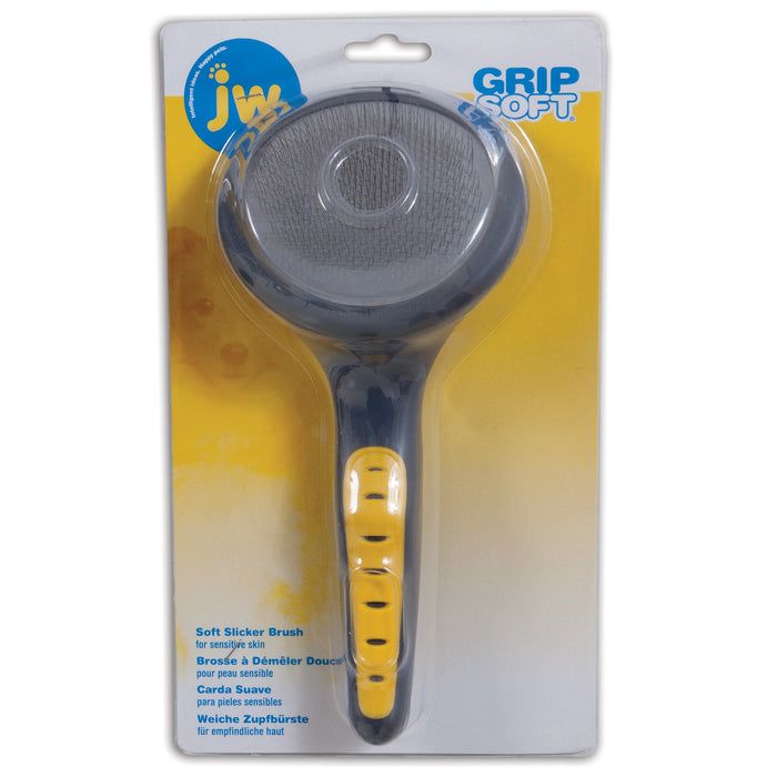 Gripsoft Soft Pin Slicker Brush