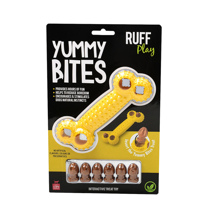 Ruff Play Yummy Bites Yellow Bone