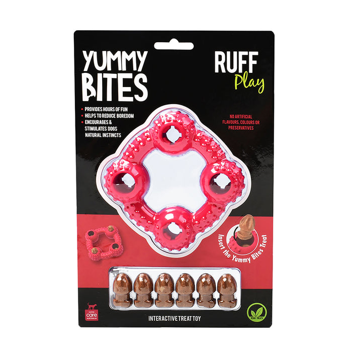 Ruff Play Yummy Bites Red Ring