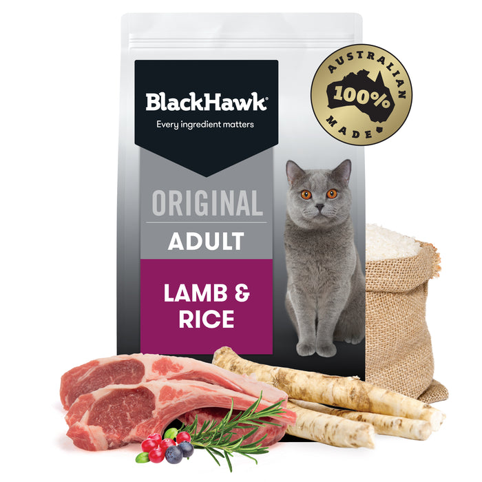 BlackHawk Adult Lamb and Rice for Cats