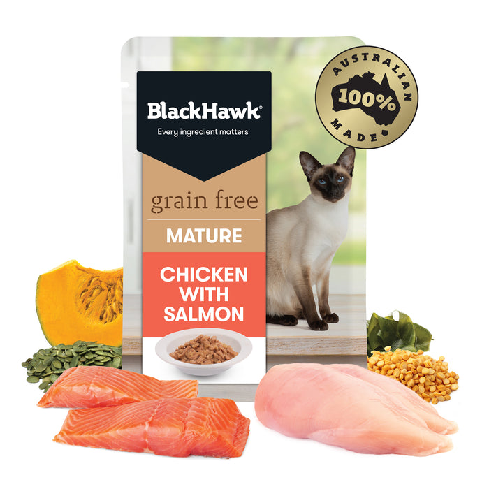 BlackHawk Chicken with Salmon 7+