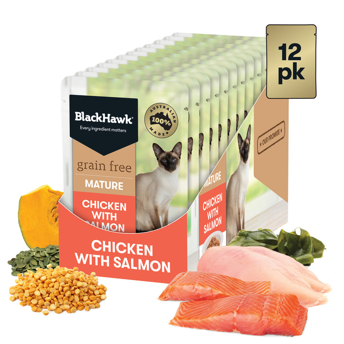 BlackHawk Chicken with Salmon 7+