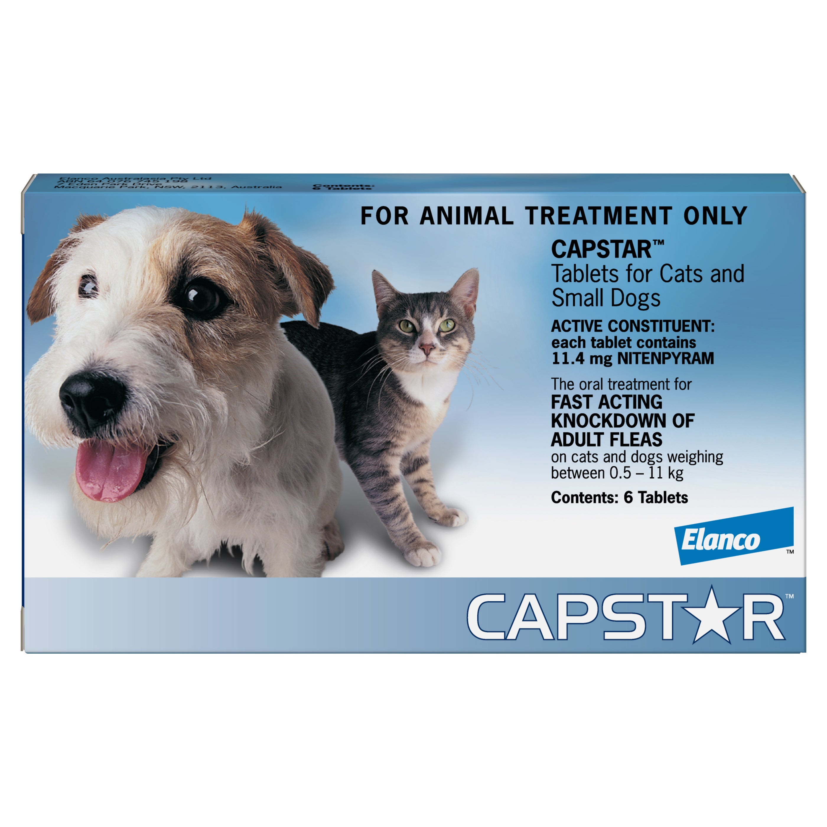 Capstar - Cats and Small Dogs 6 Pack — World 4 Pets