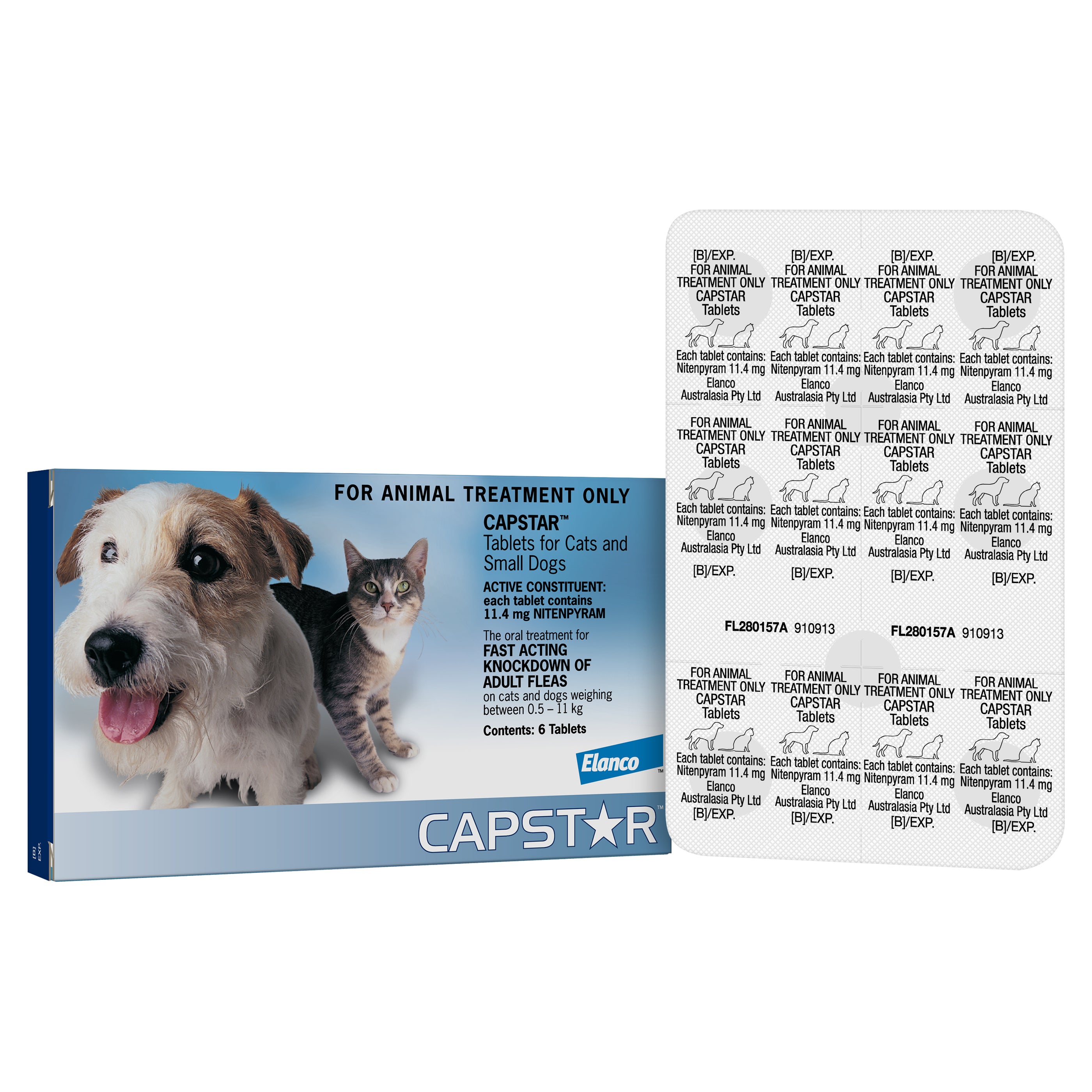 Capstar - Cats and Small Dogs 6 Pack — World 4 Pets