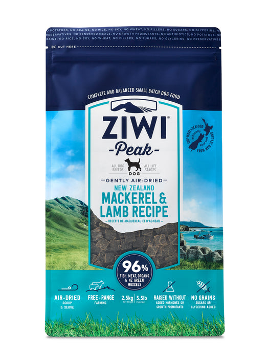 Ziwi Peak Air-Dried dog Mackerel & Lamb