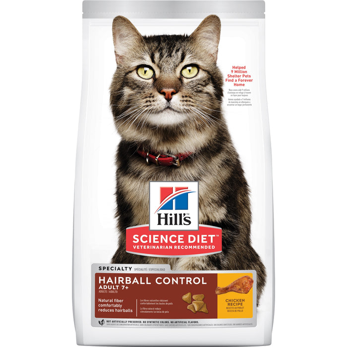 Hills Science Diet Adult 7+ Hairball Control Feline