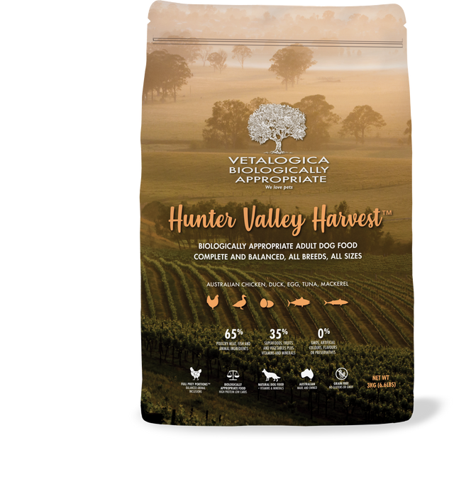 Vetalogica Biologically Appropriate Hunter Valley Harvest For Dogs